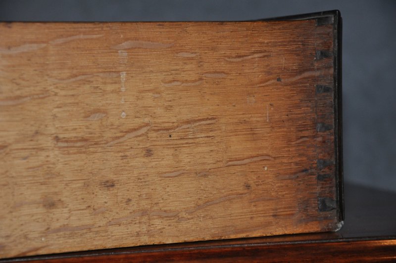 18th Century Mahogany Kneehole Desk