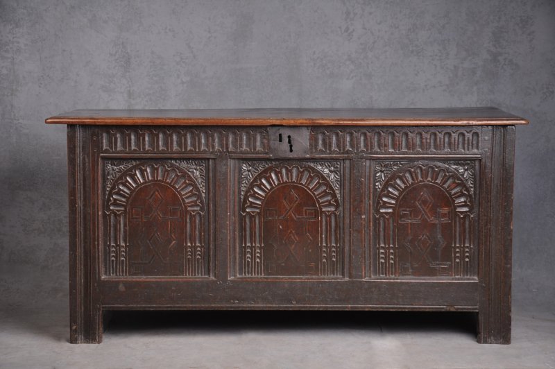 16th Century Oak Coffer