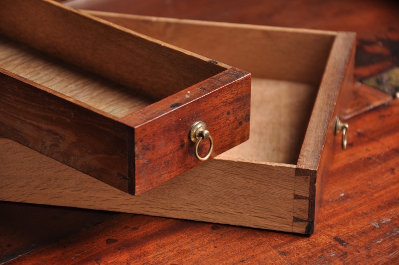 Fine 18th Century Mahogany Bureau Bookcase