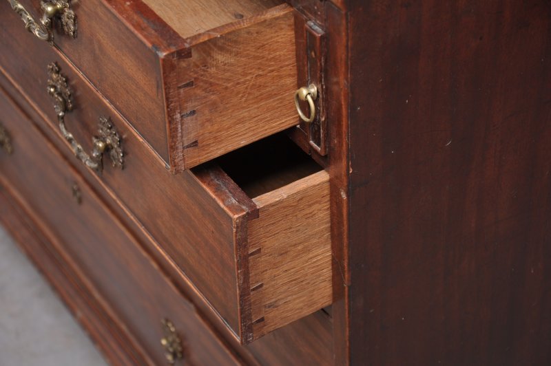Fine 18th Century Mahogany Bureau Bookcase
