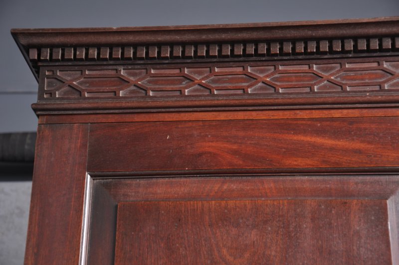 Fine 18th Century Mahogany Bureau Bookcase