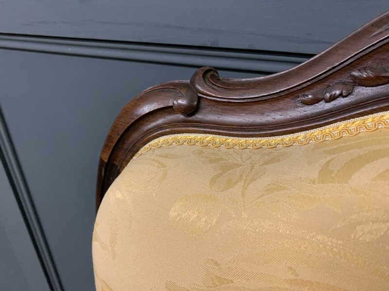 Pair of French Rosewood Fauteuils