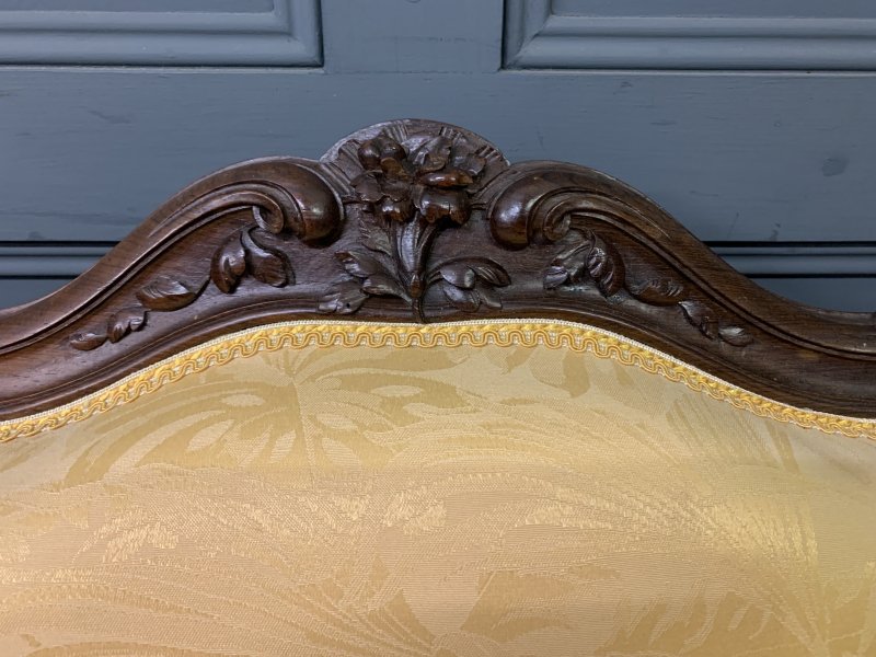 Pair of French Rosewood Fauteuils