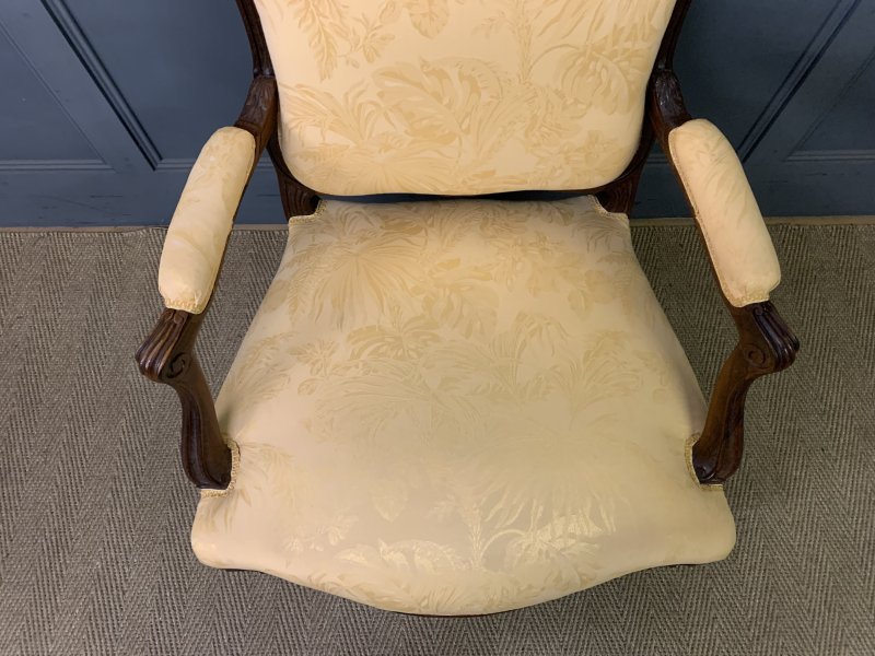 Pair of French Rosewood Fauteuils