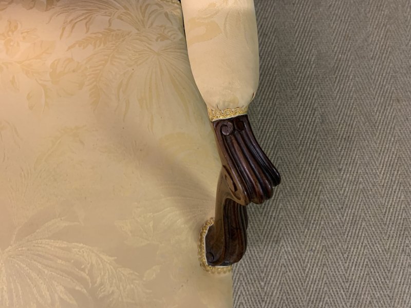 Pair of French Rosewood Fauteuils