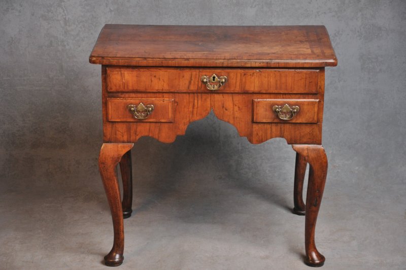 Small Early 18th Century Walnut Lowboy