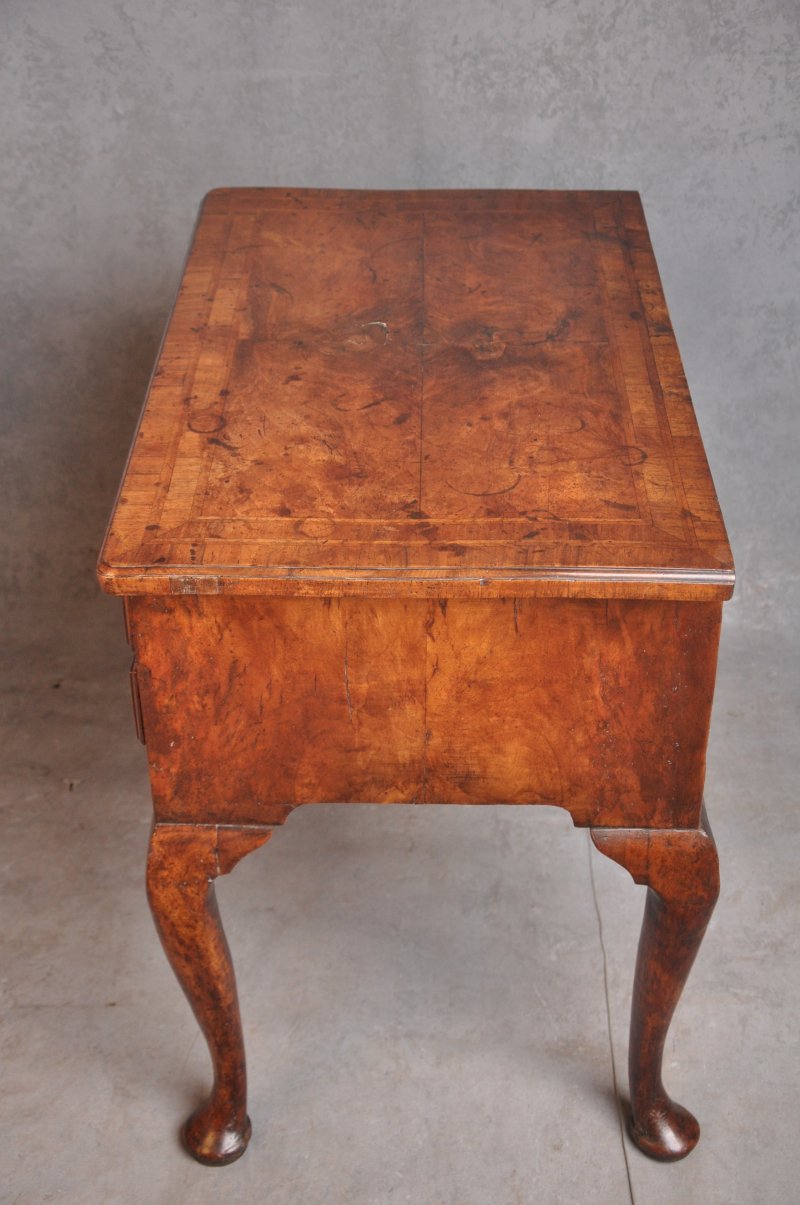 Small Early 18th Century Walnut Lowboy