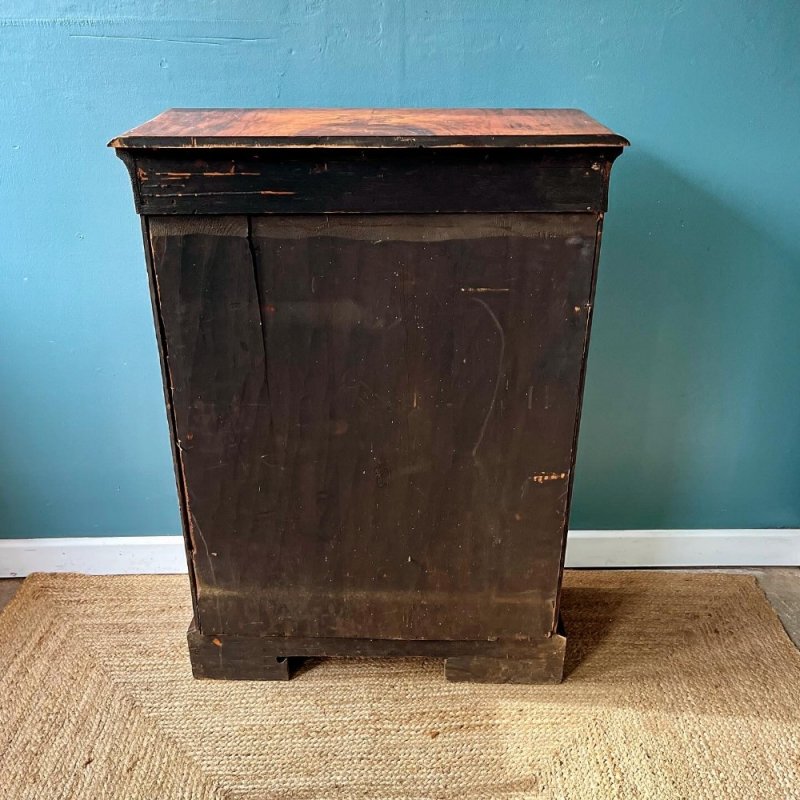 Walnut 19th Century Pier Cabinet