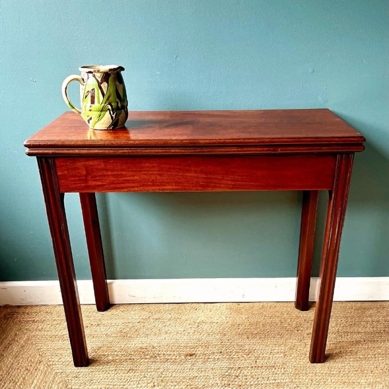 Georgian Mahogany Tea Table