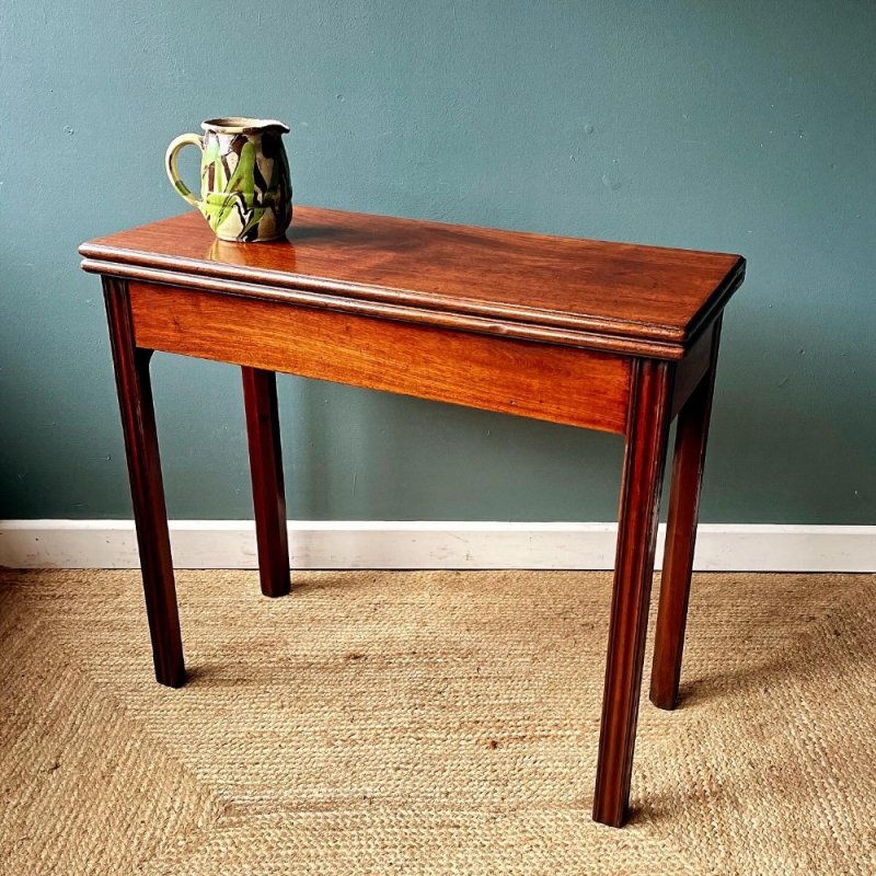 Georgian Mahogany Tea Table