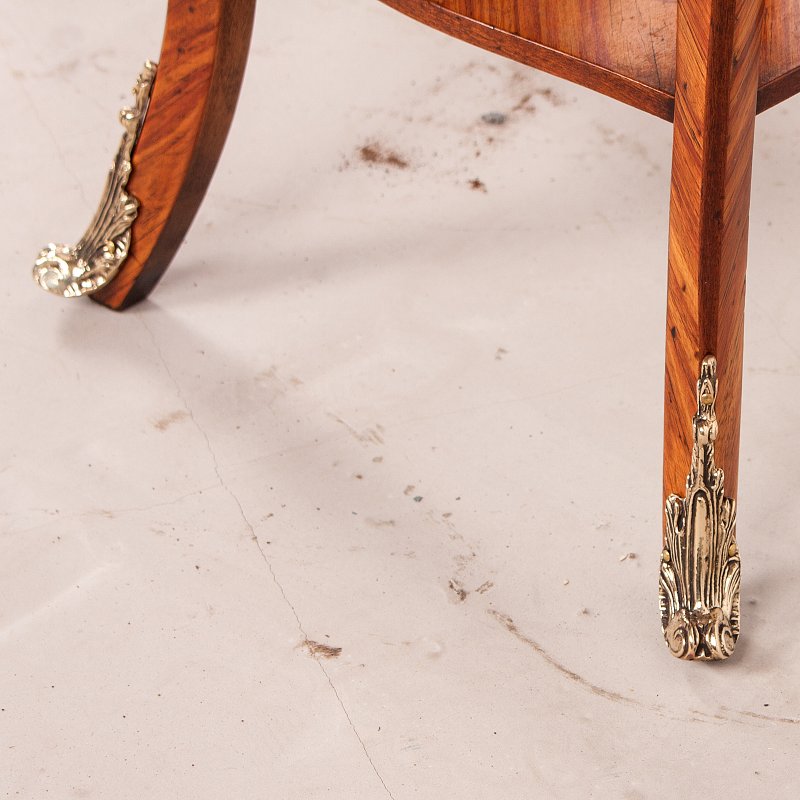 Superb Quality Pair of French Marquetry Bedside Tables