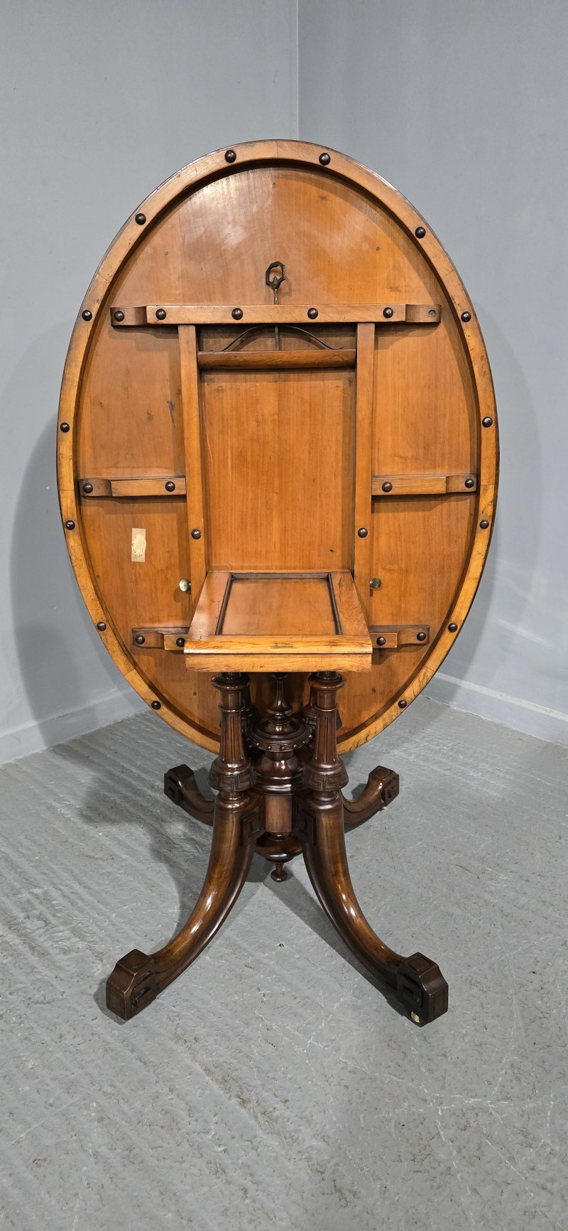 Superb Burr Walnut Dining Table