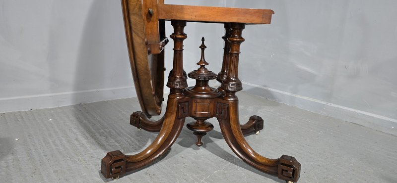 Superb Burr Walnut Dining Table