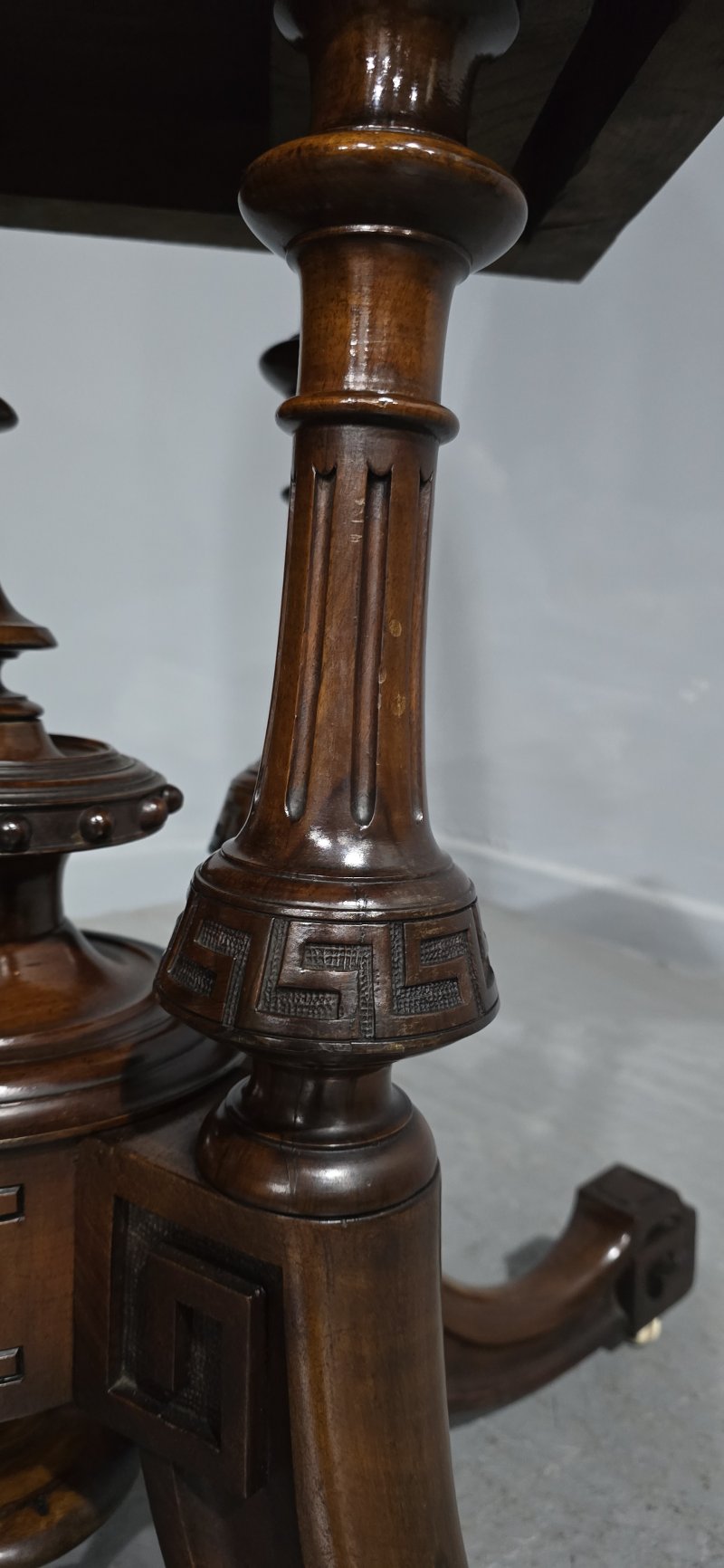 Superb Burr Walnut Dining Table