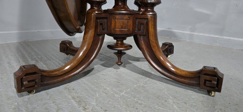 Superb Burr Walnut Dining Table