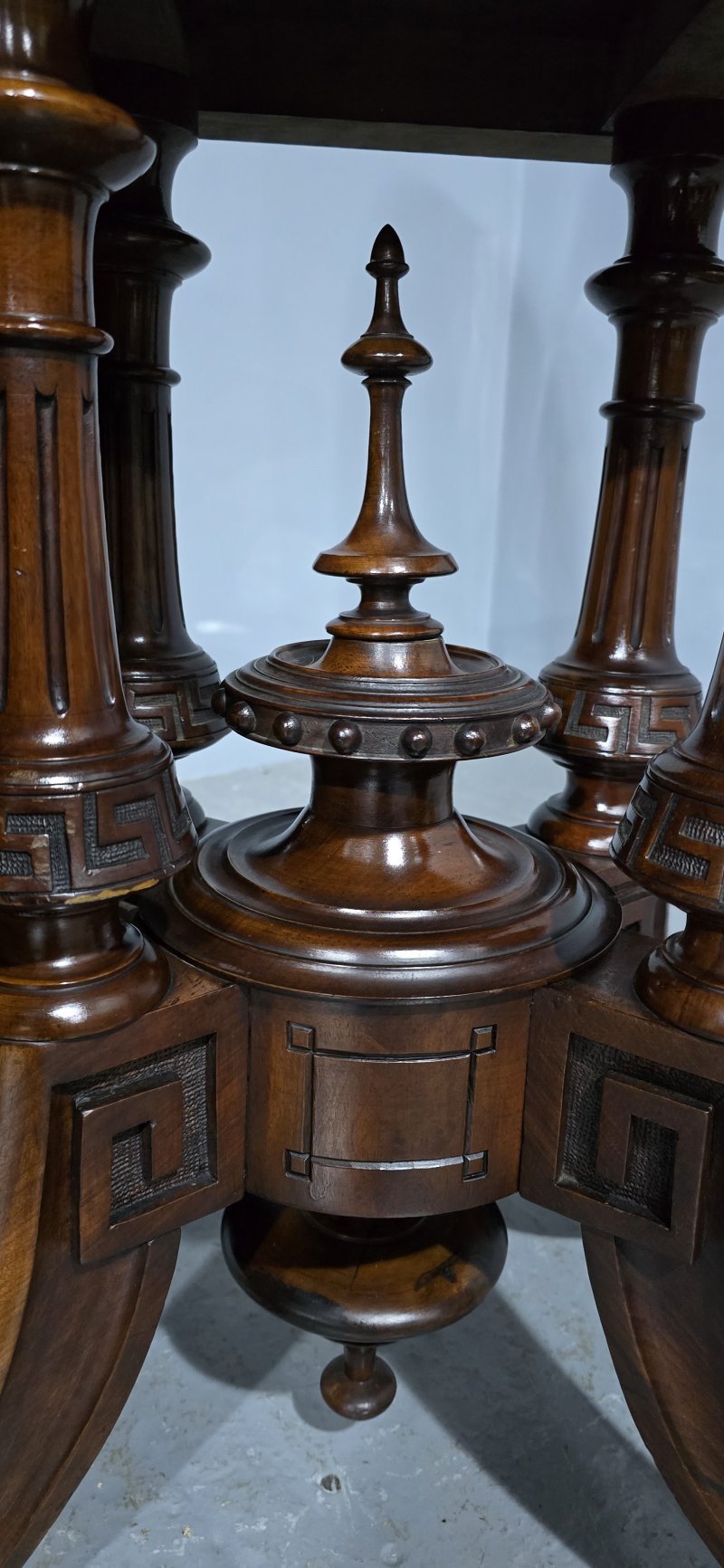 Superb Burr Walnut Dining Table