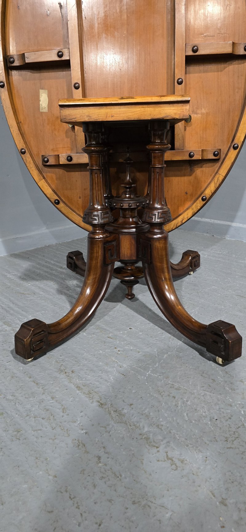 Superb Burr Walnut Dining Table