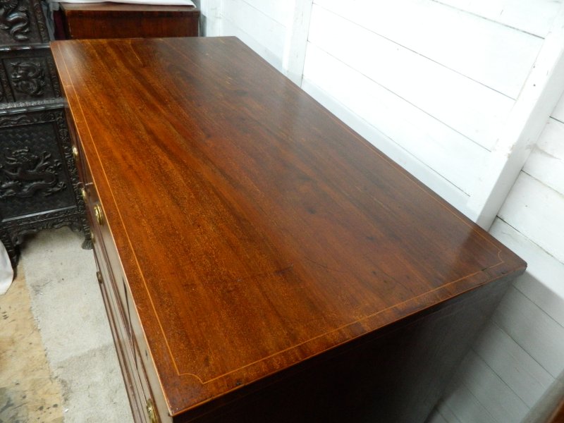 Regency Mahogany Secretaire Chest of Drawers