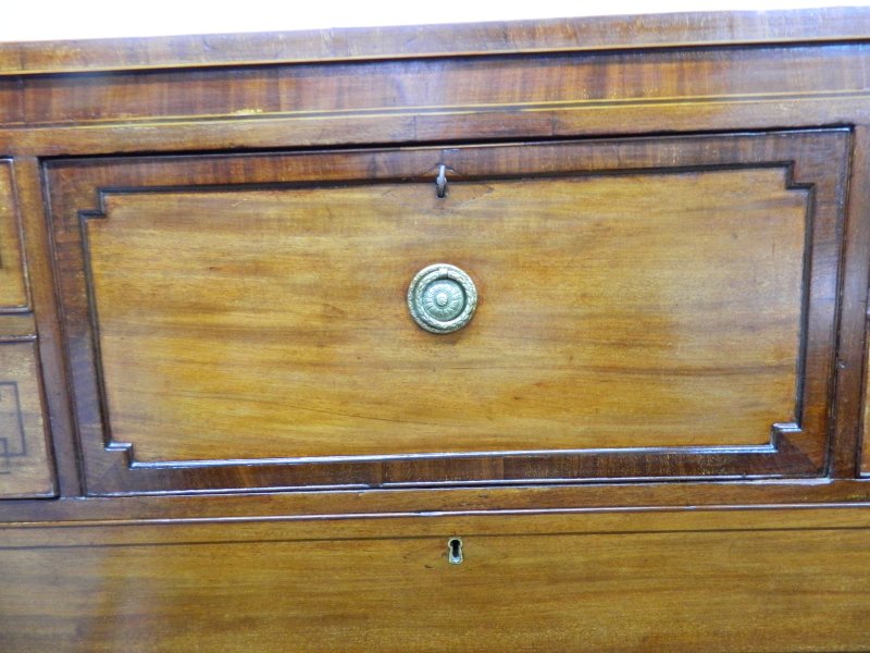 Regency Mahogany Secretaire Chest of Drawers