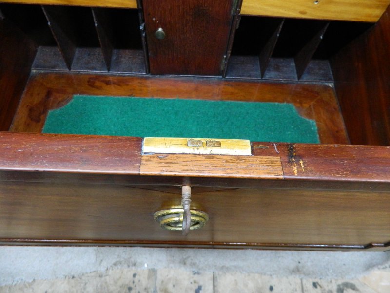 Regency Mahogany Secretaire Chest of Drawers