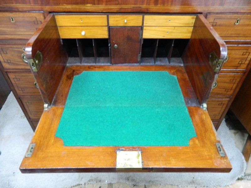 Regency Mahogany Secretaire Chest of Drawers