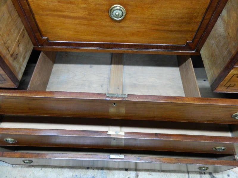 Regency Mahogany Secretaire Chest of Drawers