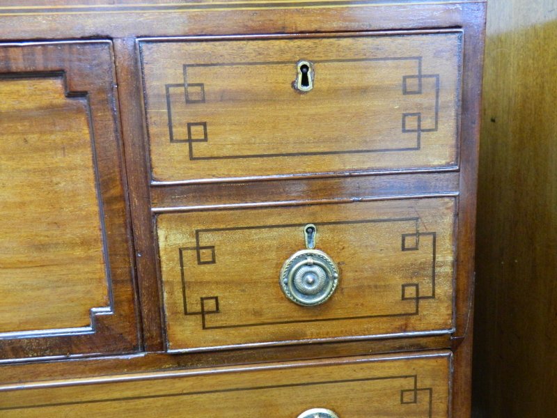 Regency Mahogany Secretaire Chest of Drawers