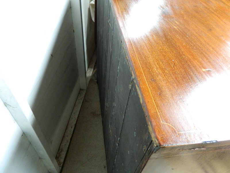 Regency Mahogany Secretaire Chest of Drawers