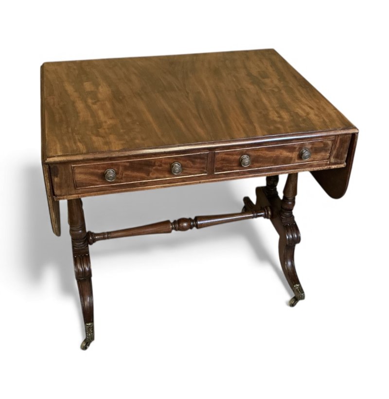 Regency Mahogany Sofa Table