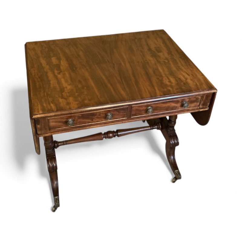 Regency Mahogany Sofa Table