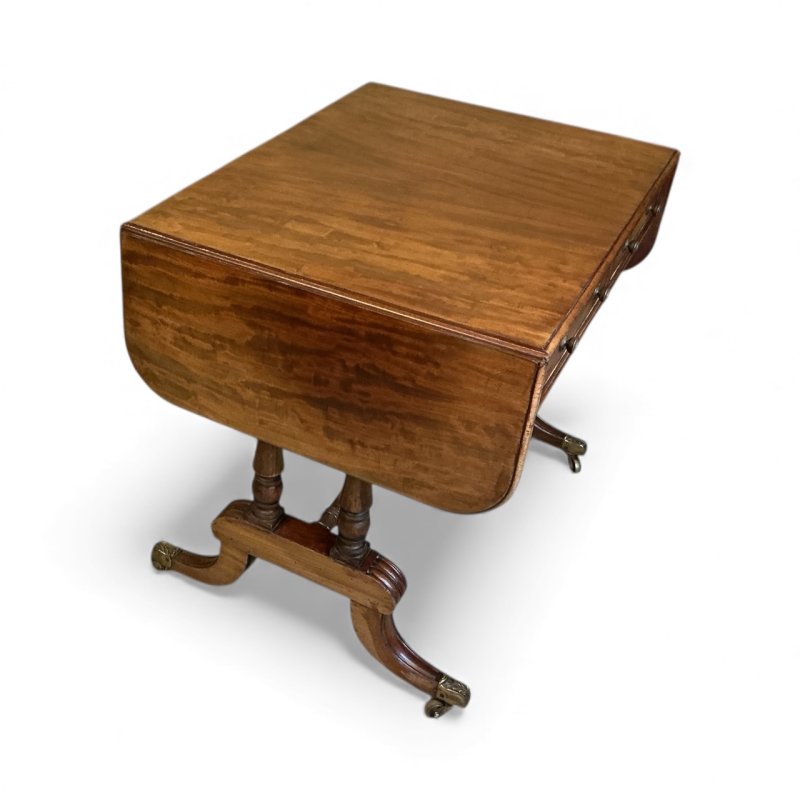 Regency Mahogany Sofa Table