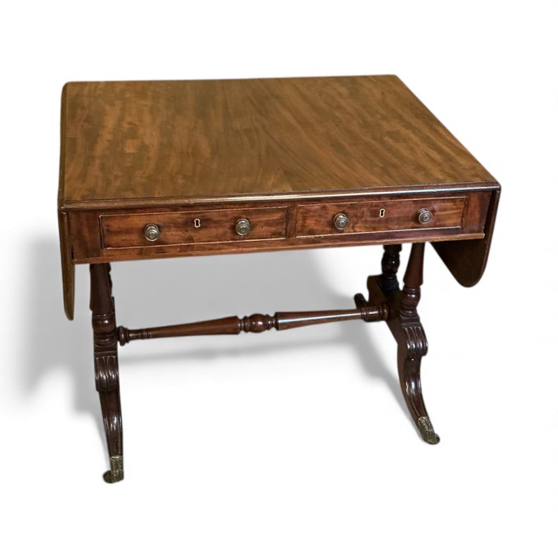 Regency Mahogany Sofa Table