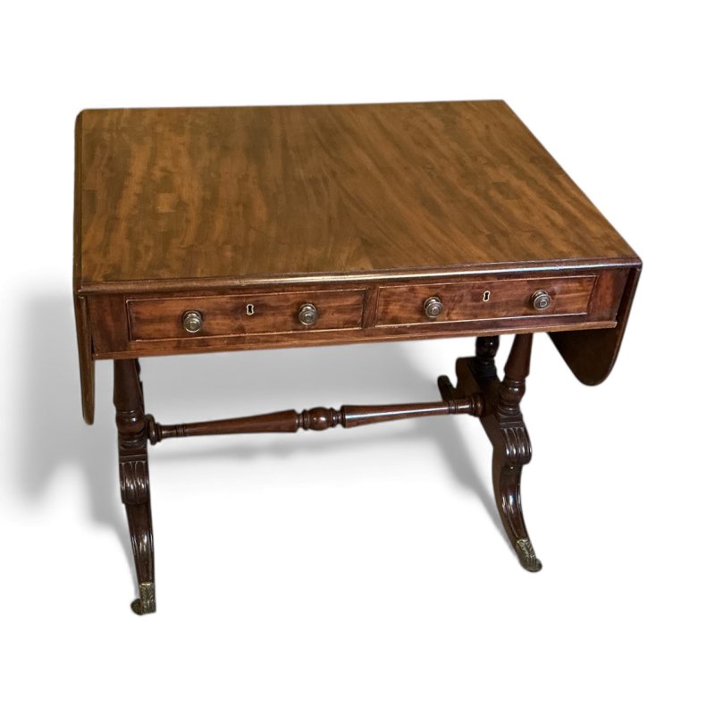 Regency Mahogany Sofa Table