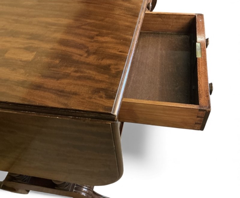 Regency Mahogany Sofa Table