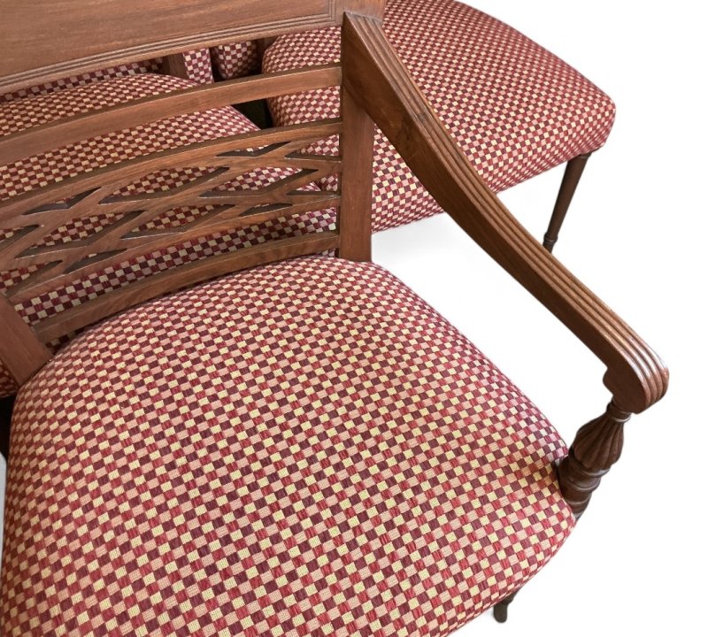 Set of Ten Georgian Style Dining Chairs