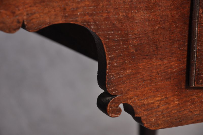 Early 18th Century Oak Chest On Stand