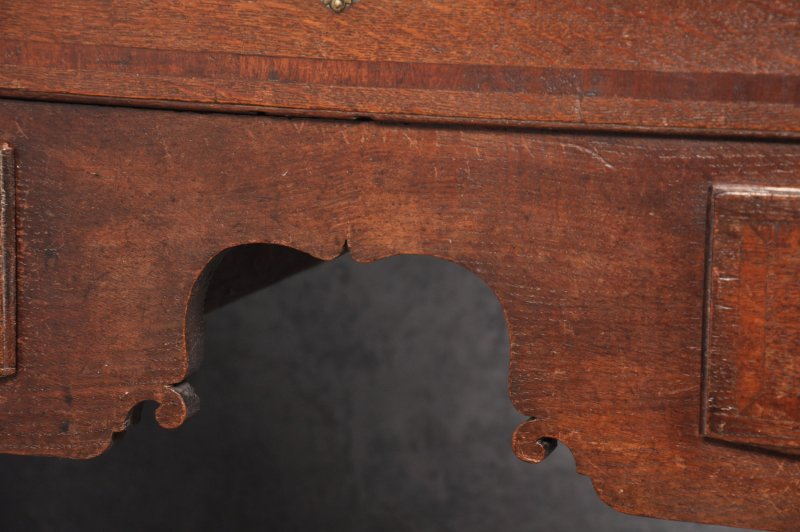 Early 18th Century Oak Chest On Stand
