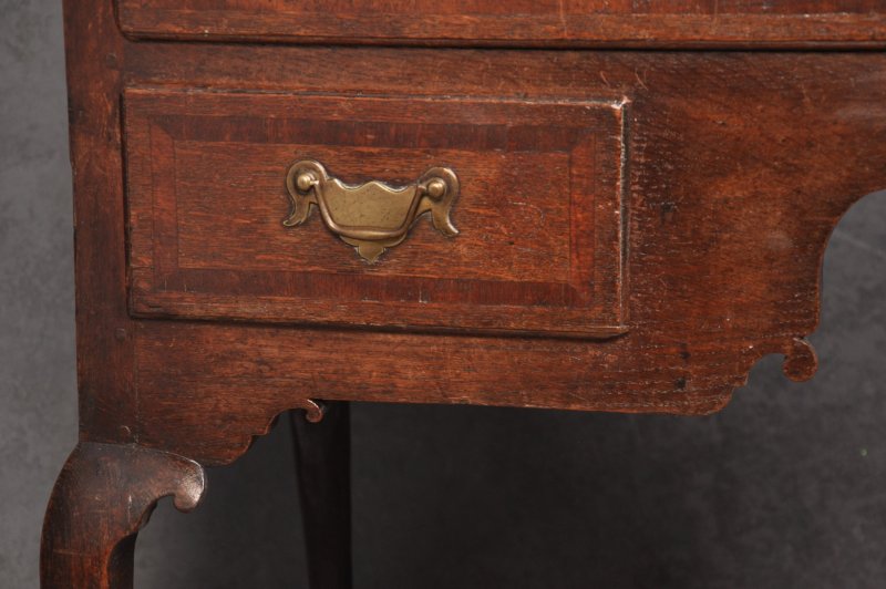 Early 18th Century Oak Chest On Stand