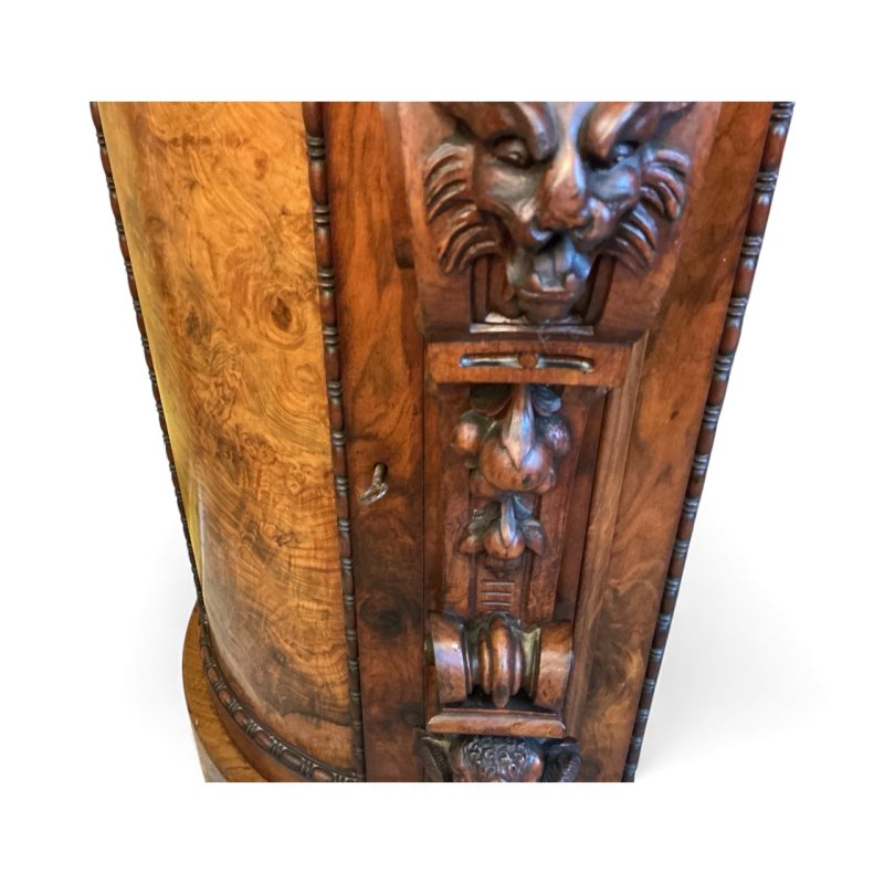 Victorian Burr Walnut Credenza