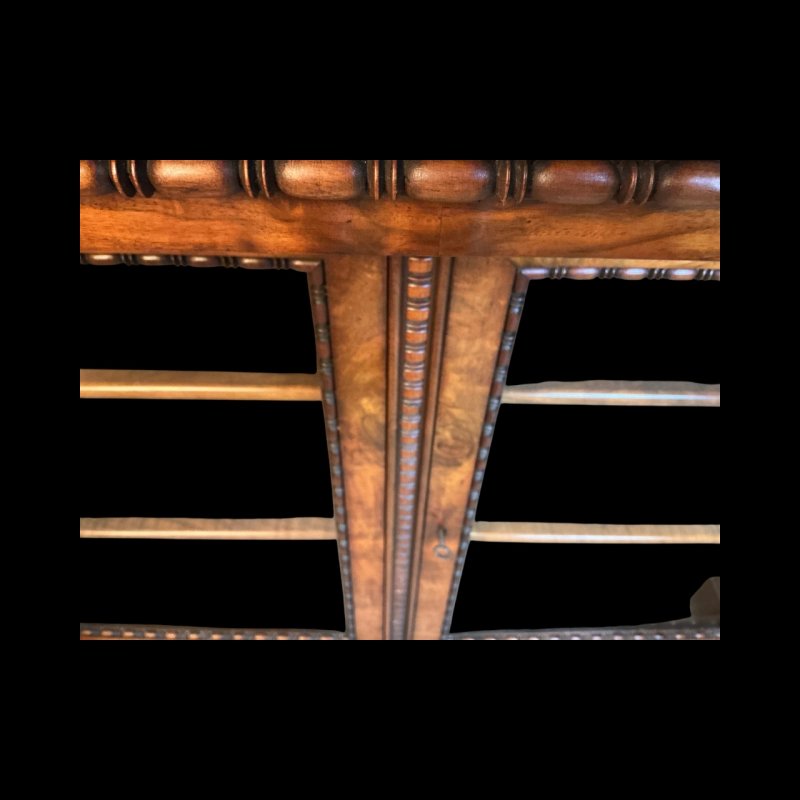 Victorian Burr Walnut Credenza