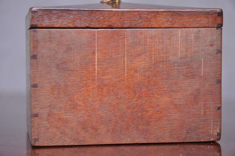 18th Century Mahogany Dressing Chest With Fitted Drawer