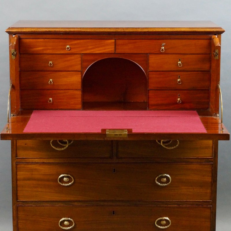 A Superb Gillows Secretaire Chest