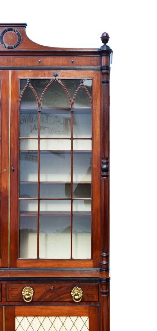 Regency Mahogany Bookcase