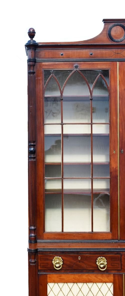 Regency Mahogany Bookcase