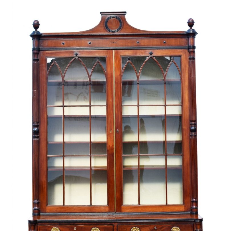 Regency Mahogany Bookcase