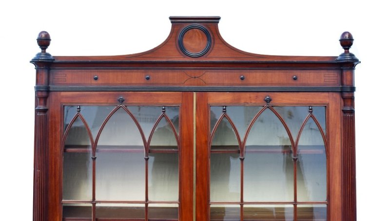Regency Mahogany Bookcase