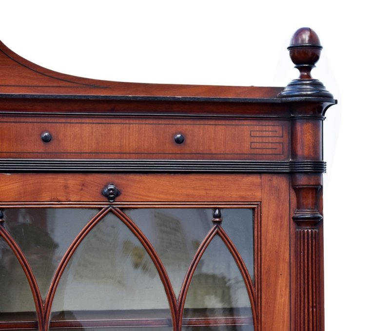 Regency Mahogany Bookcase