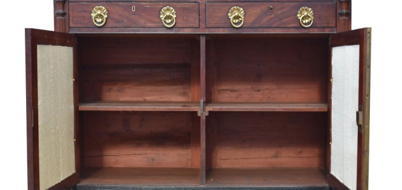 Regency Mahogany Bookcase