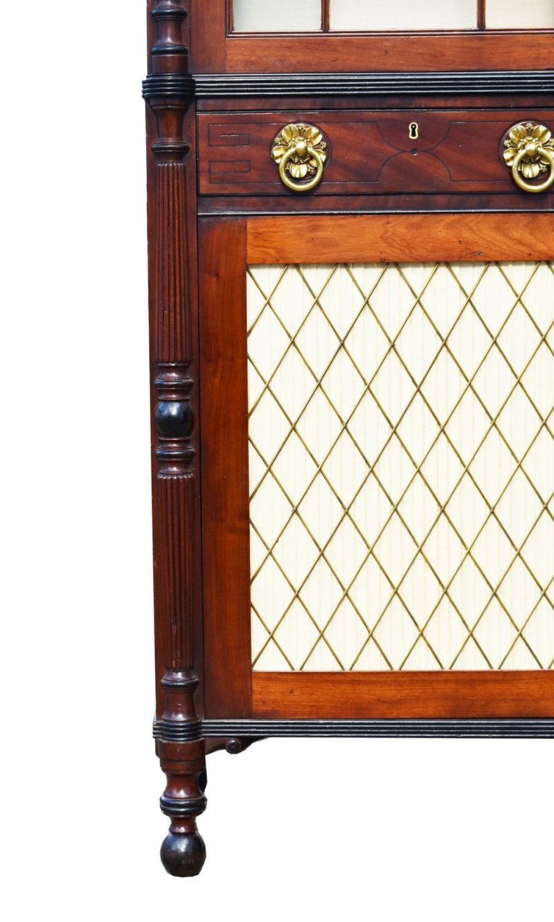 Regency Mahogany Bookcase