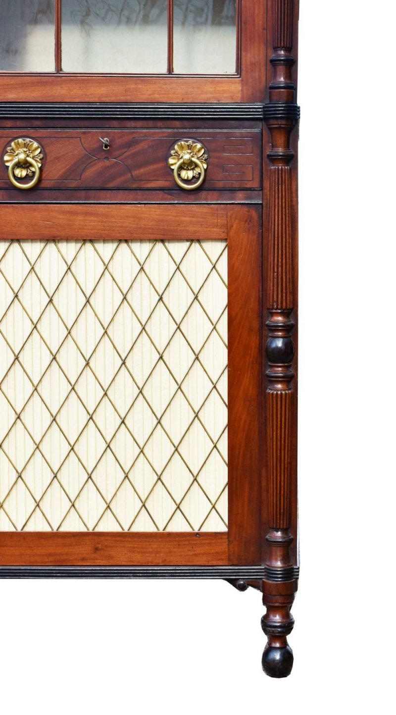 Regency Mahogany Bookcase